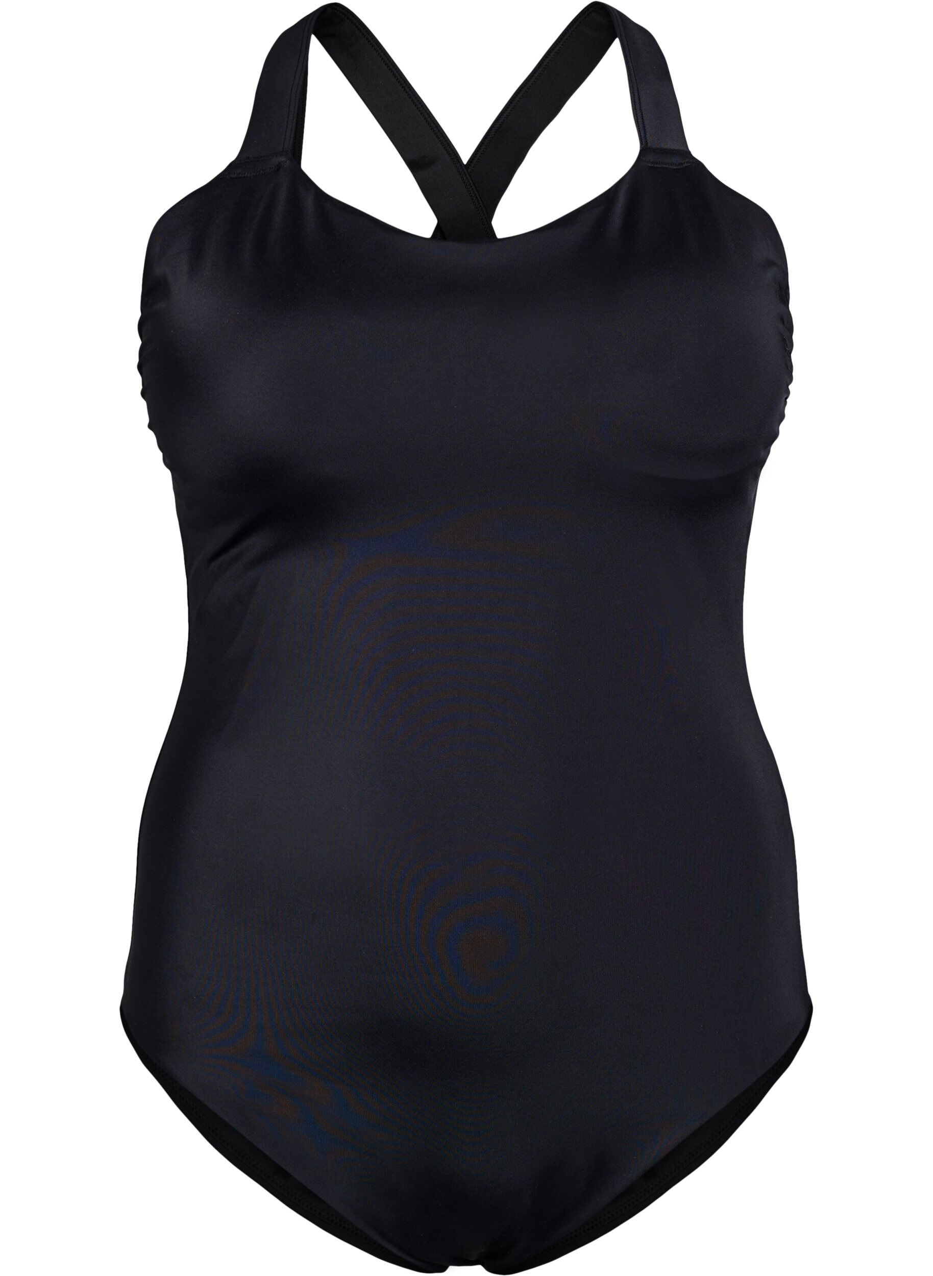 Uimapuku, jossa on ristikk&auml;iset olkaimet