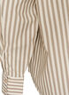 Raidallinen paita irrotettavalla kaulanauhalla, Beige, Packshot image number 3