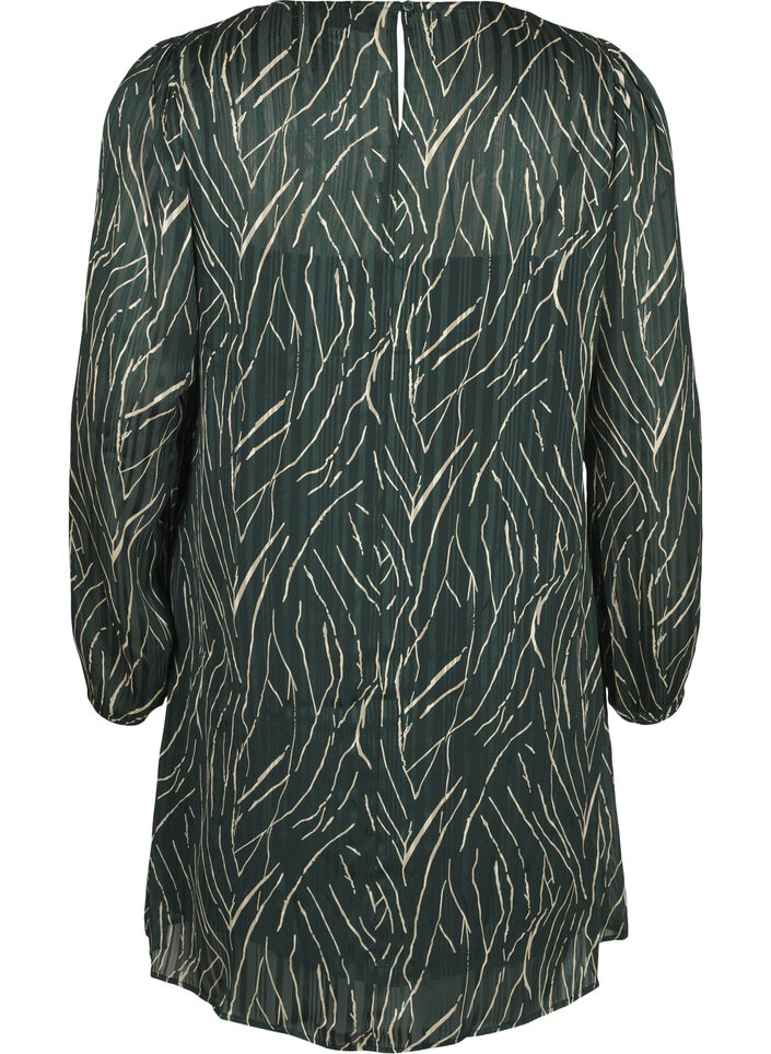 Lyhyt mekko printillä ja pyöreällä kaula-aukolla, Scarab Safari AOP, Packshot image number 1