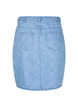 Kuvioitu farkkuhame, Light blue denim, Packshot image number 1