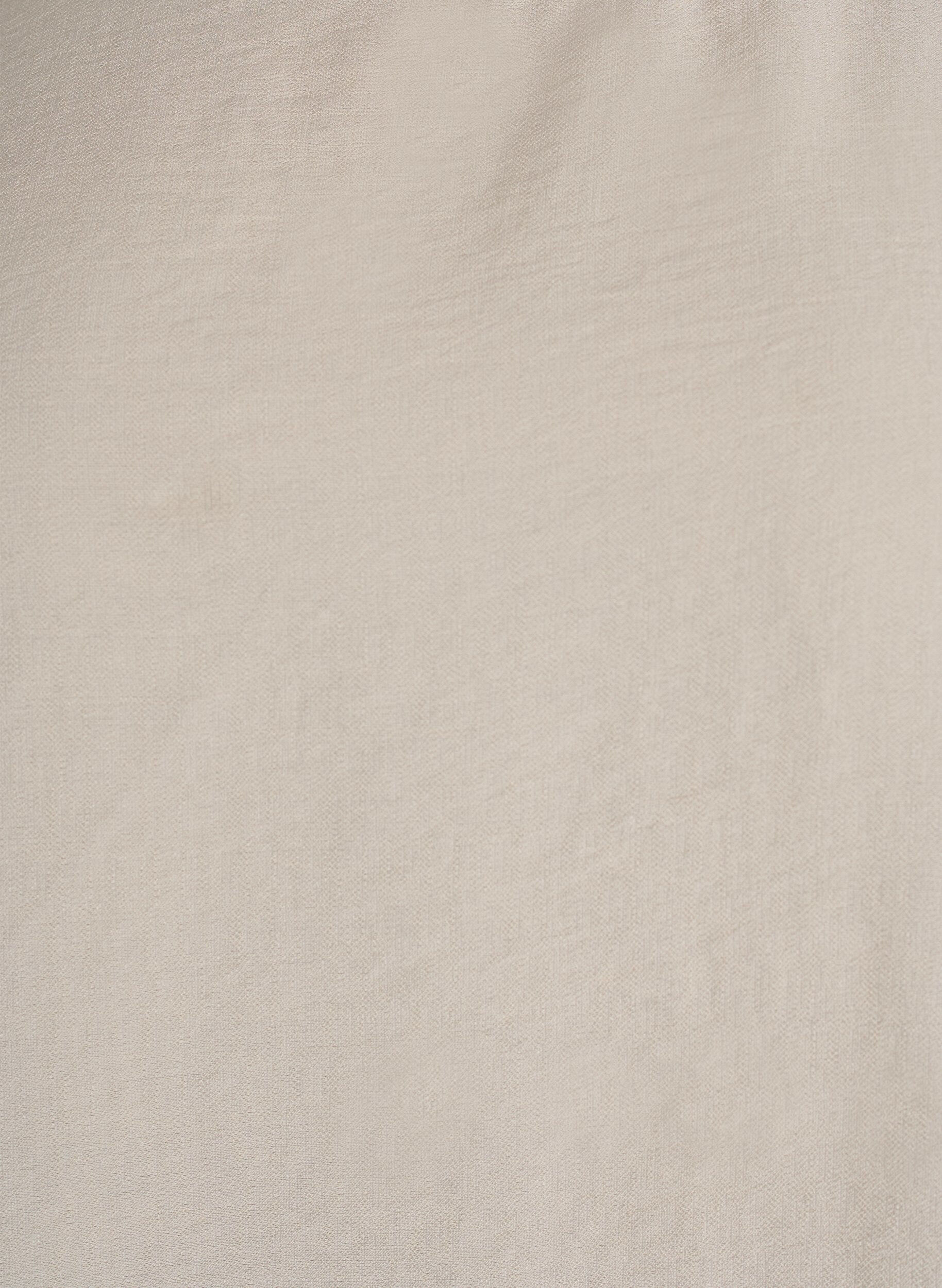 Zizzi Viskoosipusero, jossa 1/2 hihat, Beige, Packshot image number 2