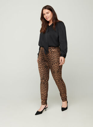 Amy-farkut printillä, Leopard, Model image number 2