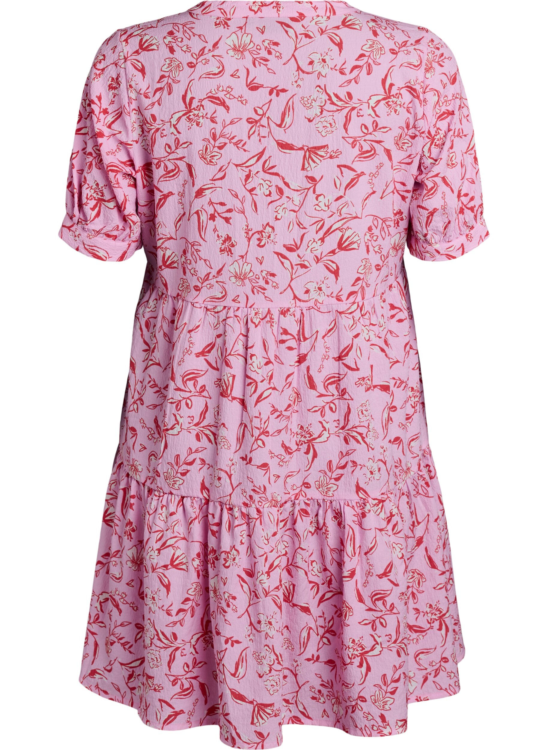 ZizziLyhyt A-linjainen mekko, Violetti, Packshot image number 1