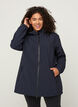 Lyhyt softshell-takki hupulla, Night Sky, Model image number 0