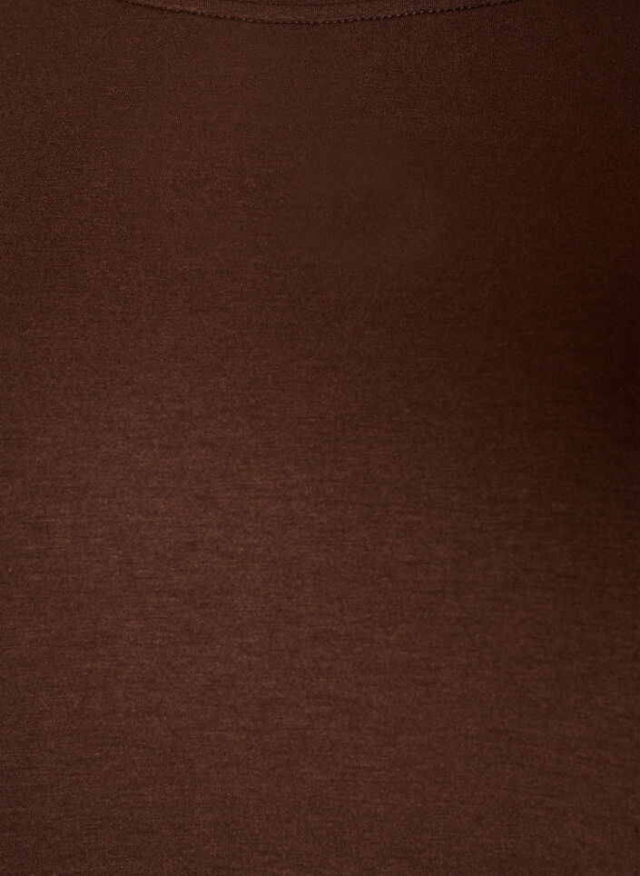 Jersey-pusero pitsisomisteilla, Ruskea, Packshot image number 2