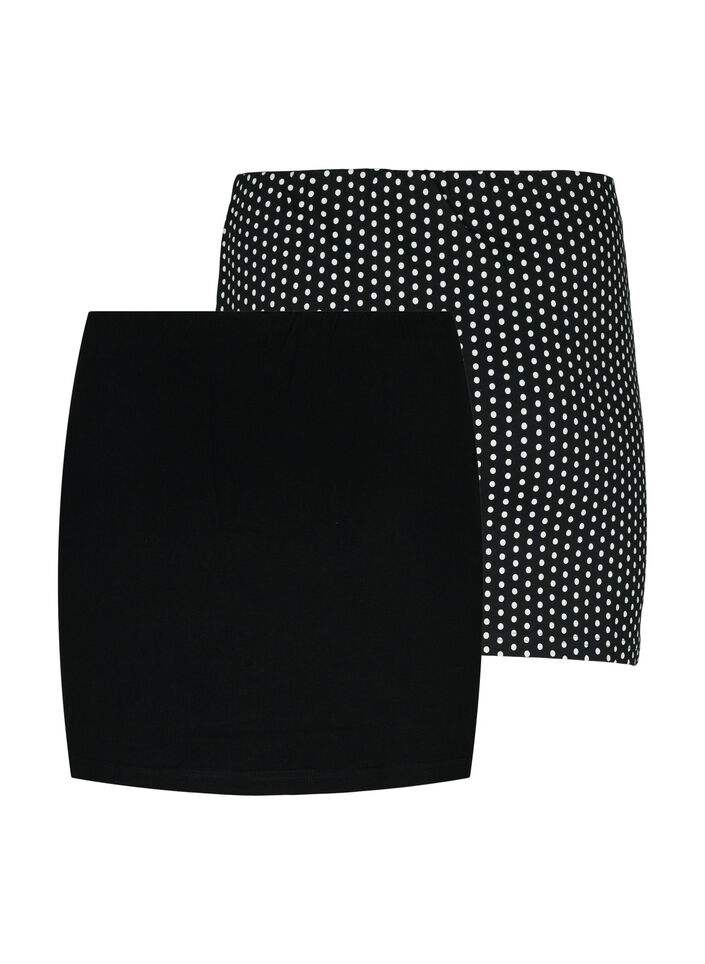 2 kpl paidanjatkeita, Black/Black Dot, Packshot image number 1