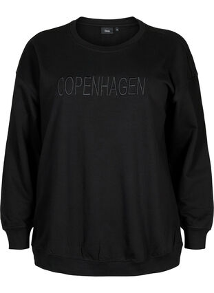 Huppari kirjailtu teksti, Black Copenhagen , Packshot image number 0