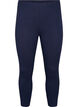 3/4-pituiset viskoosileggingsit, Sininen, Packshot image number 0