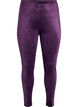Tiukat veluurileggingsit, Violetti, Packshot image number 0