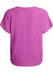 Pusero lyhyill&auml; hihoilla ja py&ouml;re&auml;ll&auml; p&auml;&auml;ntiell&auml;, Violetti, Packshot image number 1