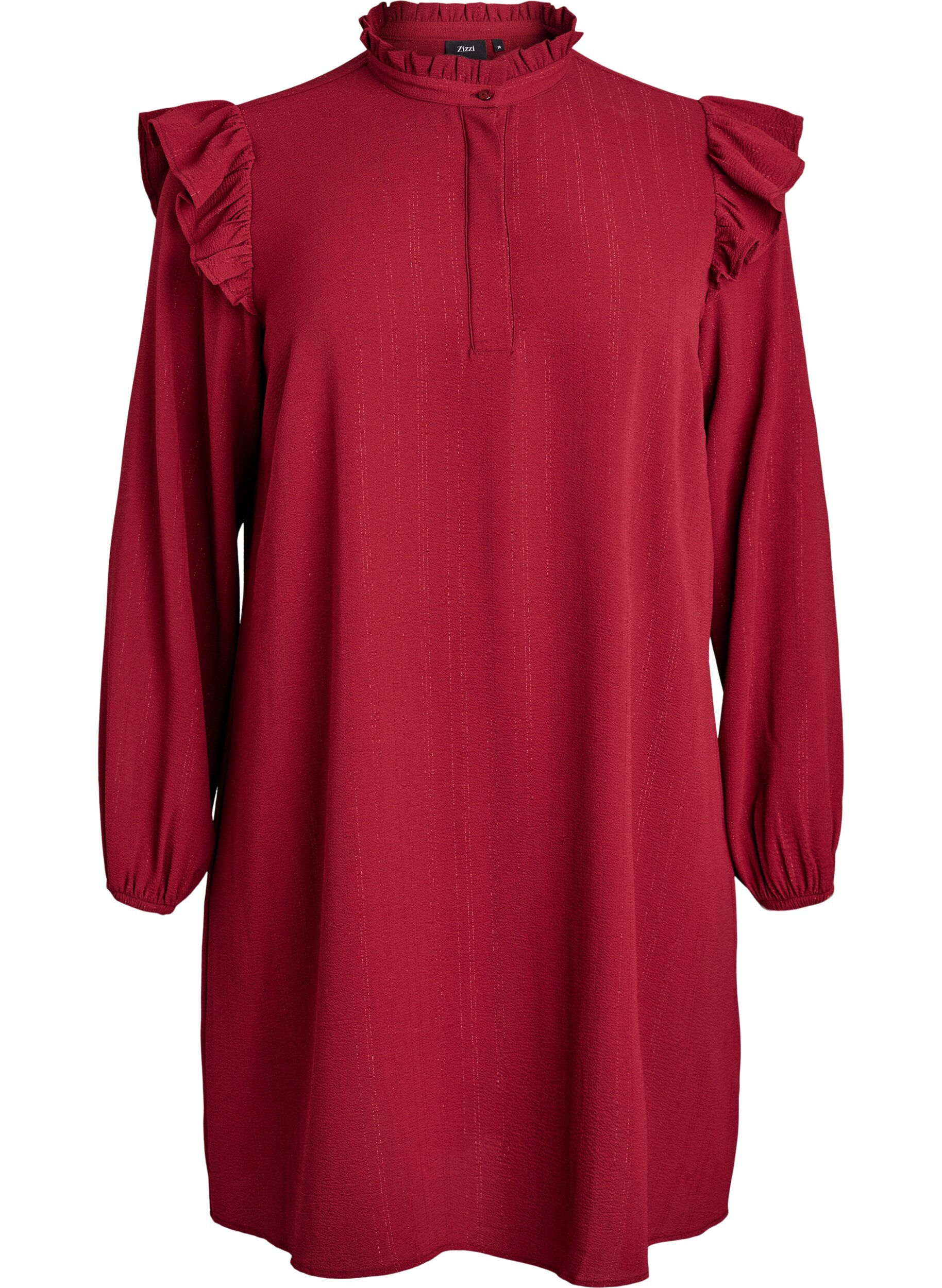 Lyhyt mekko r&ouml;yhel&ouml;ill&auml; ja kimalteella