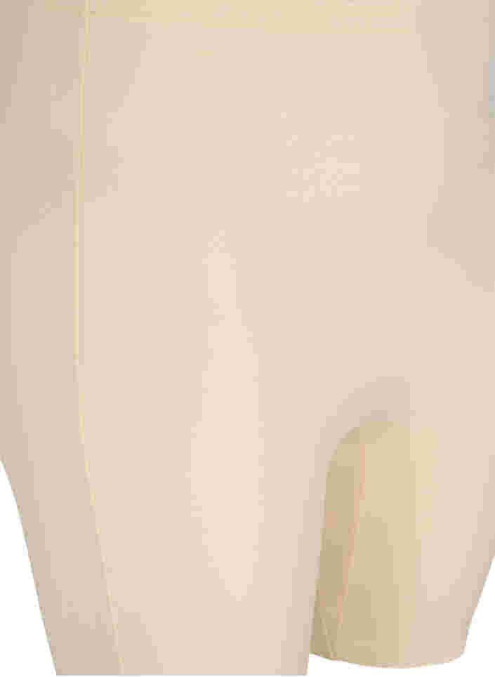 Kevyesti muotoilevat shortsit korkealla vyötäröllä, Nude, Packshot image number 2