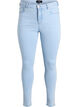 Amy korkea vy&ouml;t&auml;r&ouml;iset super slim fit -farkut, Sininen, Packshot image number 0