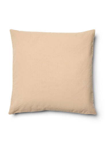 Puuvillainen tyynynpäällinen, Light Taupe, Packshot image number 1