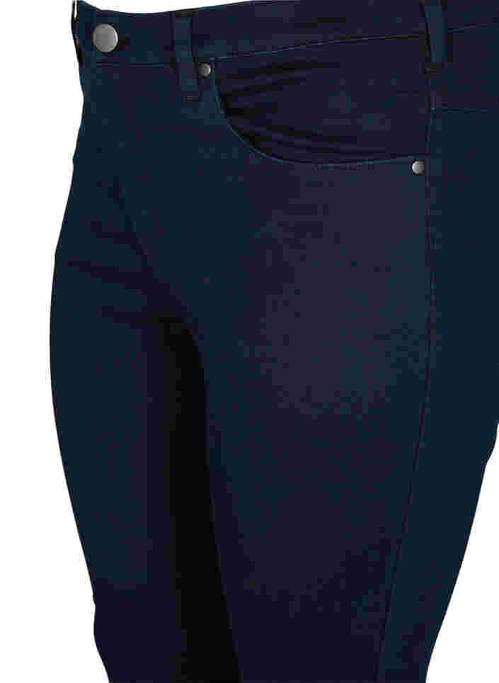 Korkeavyötäröiset super slim Amy farkut, Unwashed, Packshot image number 2