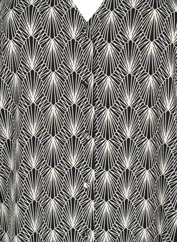 Paitapusero, jossa on v-pääntie ja kuvio, Birch Graphic AOP, Packshot image number 2