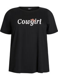 FLASH - T-paita printillä, Musta