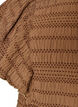 Pusero smock-tekstuurilla ja r&ouml;yhel&ouml;hihoilla, Ruskea, Packshot image number 2
