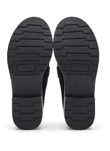 Wide fit -loaferit, Black, Packshot image number 4