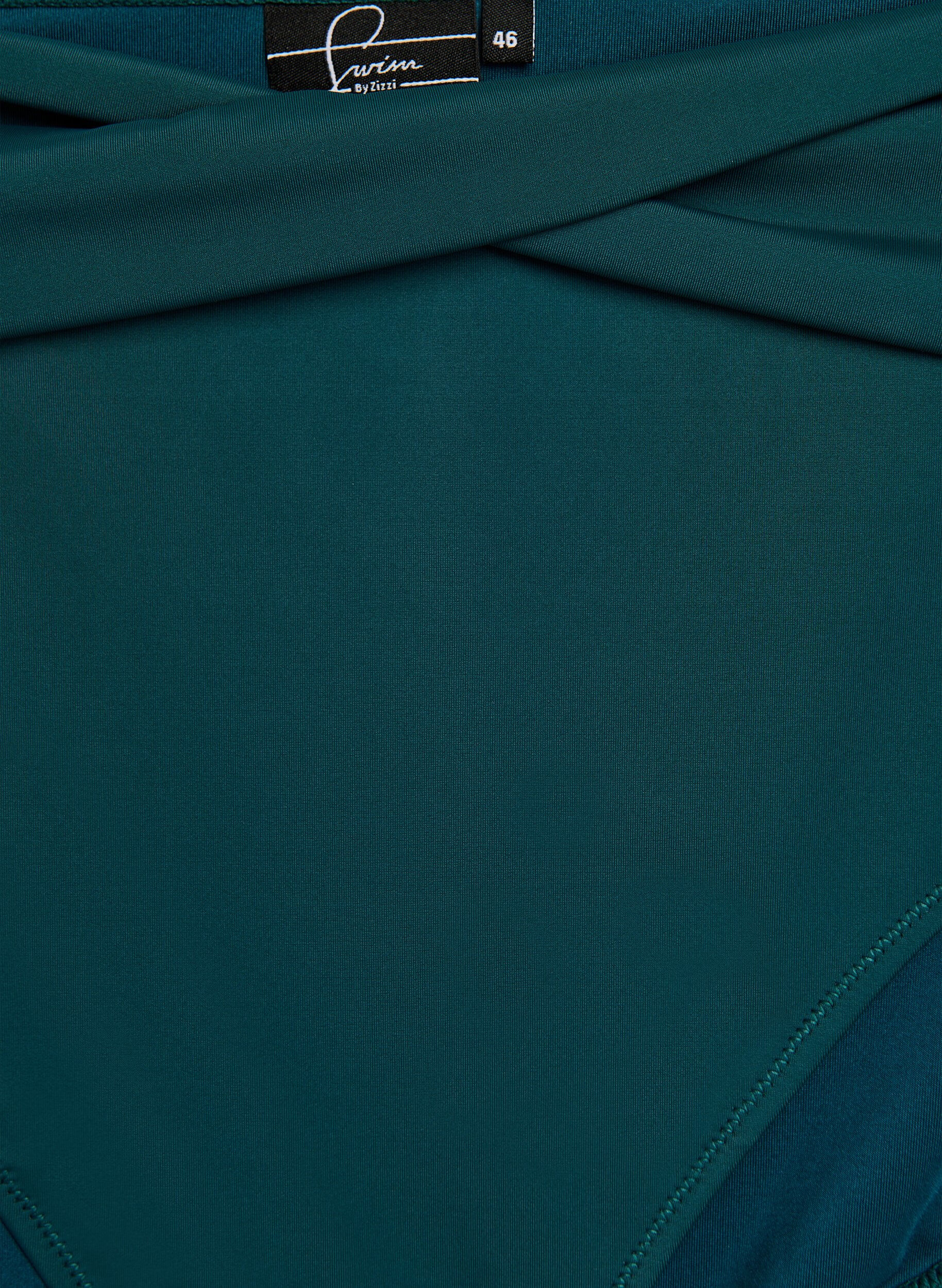 Zizzi Bikinialaosat kietaisuyksityiskohdalla, Vihre&auml;, Packshot image number 2