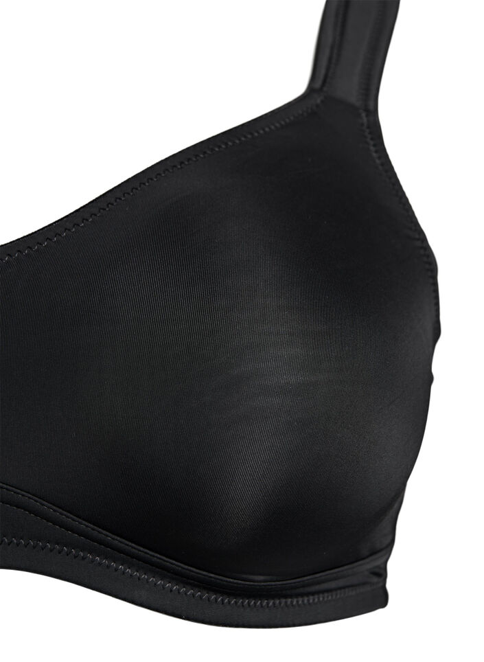 Mukavat rintaliivit, joissa on pehmustetut olkaimet, Musta, Packshot image number 2