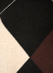 Neule harlekiinikuvioinnilla, Musta, Packshot image number 2