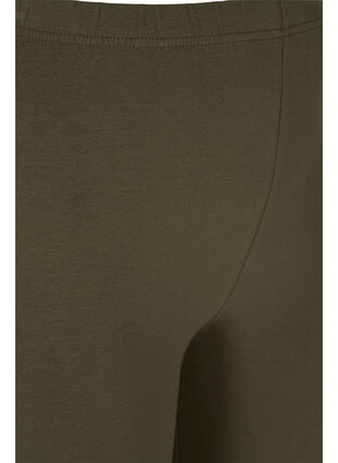 Puuvillaiset legginssit printillä, Ivy Green, Packshot image number 2
