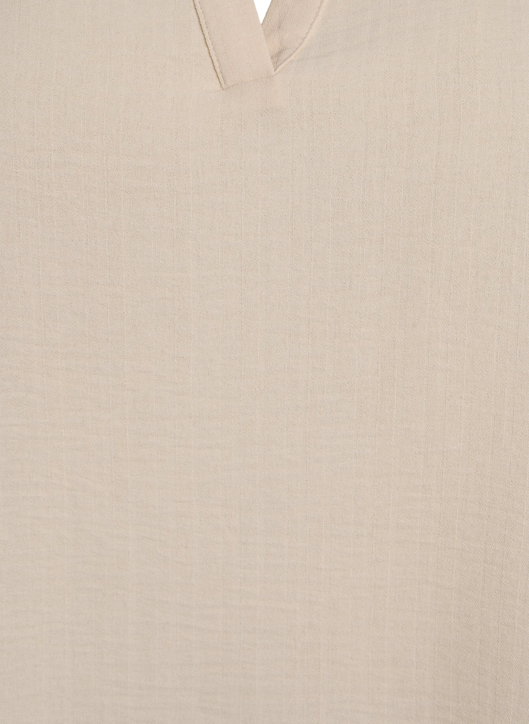 ZizziRento pusero lyhyill&auml; hihoilla, Beige, Packshot image number 2