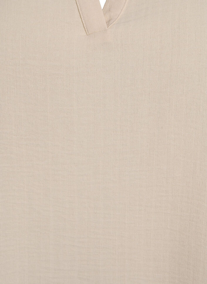 Rento pusero lyhyill&auml; hihoilla, Beige, Packshot image number 2