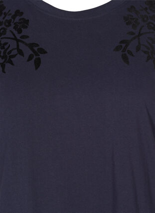 Puuvillainen t-paita printillä, Night Sky, Packshot image number 2