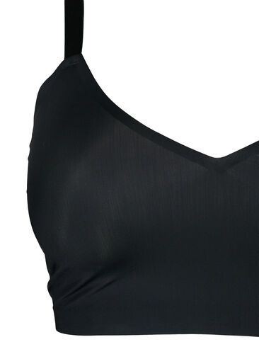 Huomaamattomat rintaliivit, joissa on irrotettavat pehmusteet, Black, Packshot image number 2