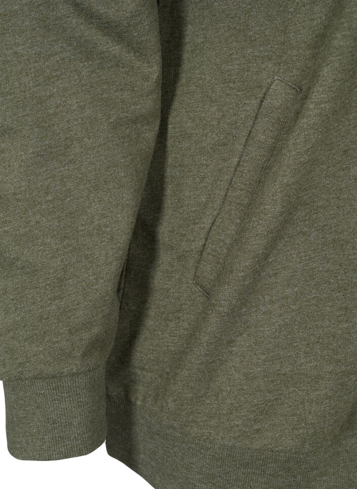 Svetaritakki vetoketjulla ja hupulla , Forest Night, Packshot image number 3