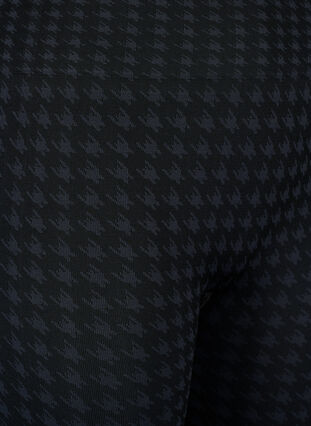 Saumattomat leggingsit kukonaskelkuosilla, Black w. Dark Grey, Packshot image number 2