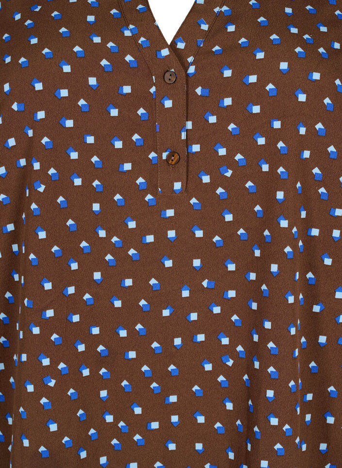 FLASH – Pitkähihainen pusero painatuksella, Chicory Coffee AOP, Packshot image number 2