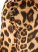 Mekko leopardikuosilla ja r&ouml;yhel&ouml;yksityiskohdilla, Ruskea, Packshot image number 3
