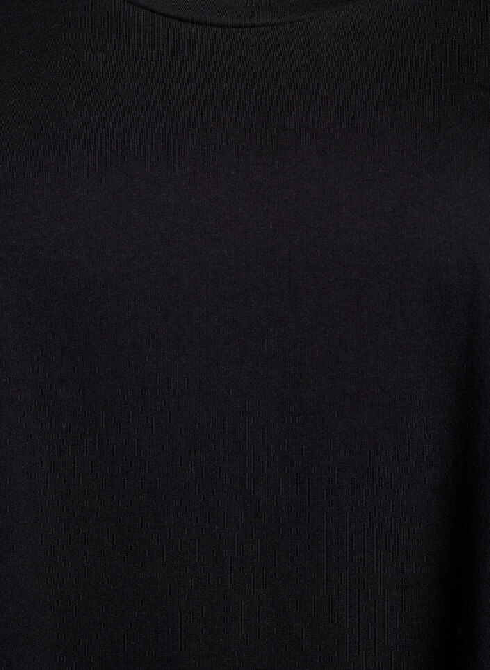 2-pack T-paitamekko lyhyillä hihoilla, Musta, Packshot image number 3