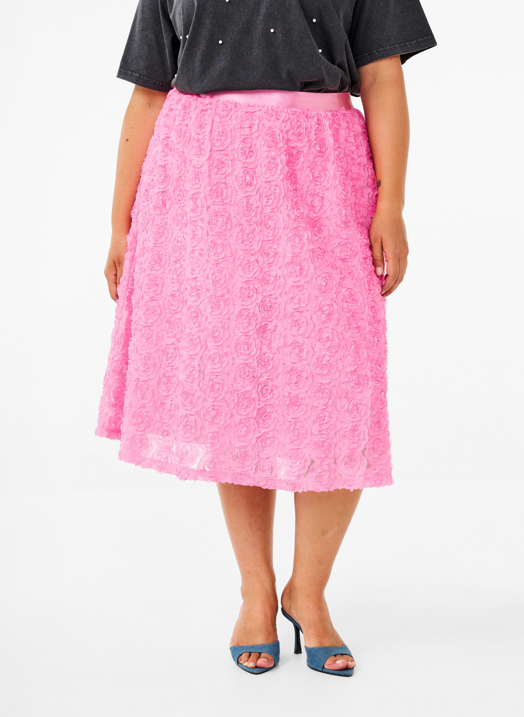 Zizzi Midihame 3D-kukilla, Dianthus, Model image number 2