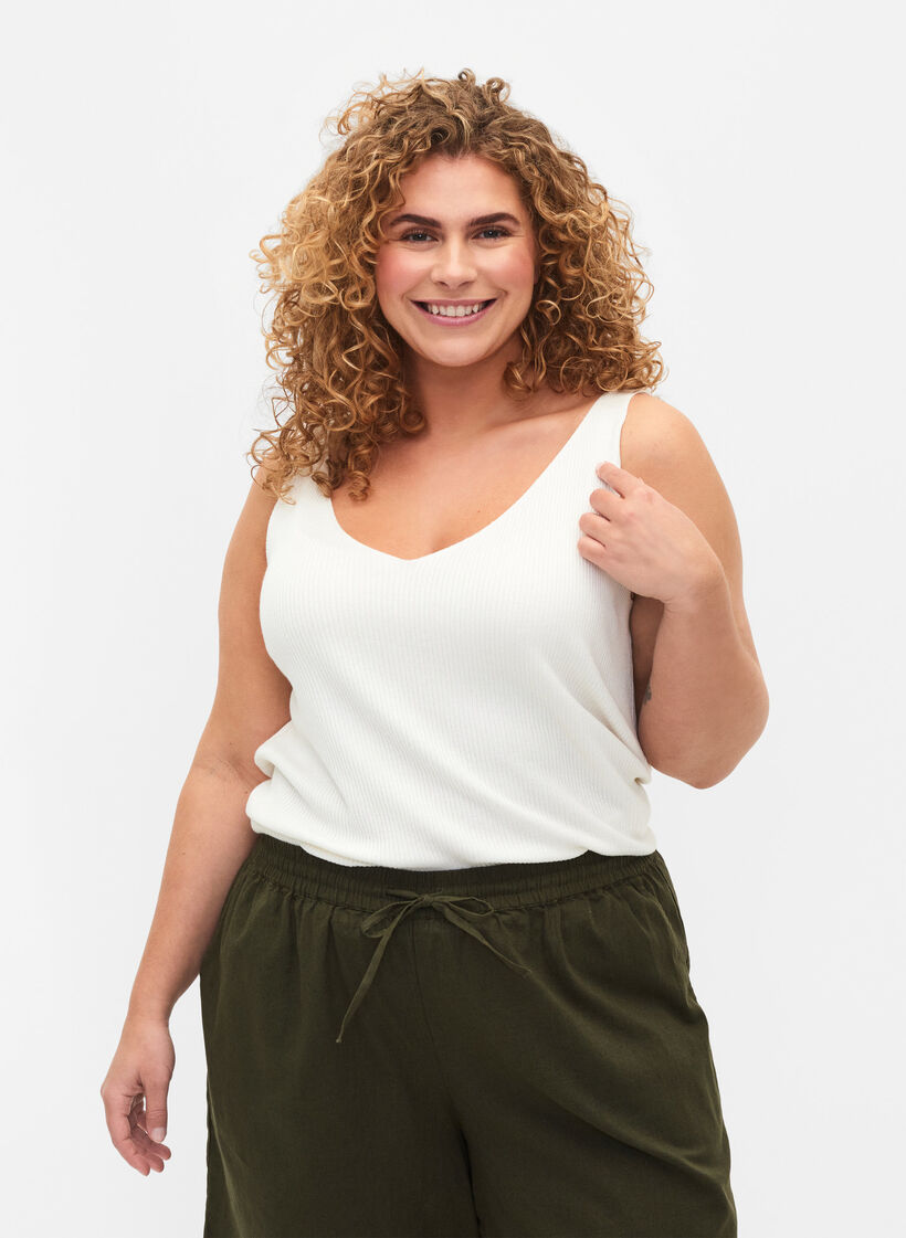 Neulostoppi v-pääntiellä, Cloud Dancer, Model image number 0