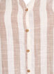 Puuvillainen paitapusero V-p&auml;&auml;ntiell&auml;, Beige, Packshot image number 2