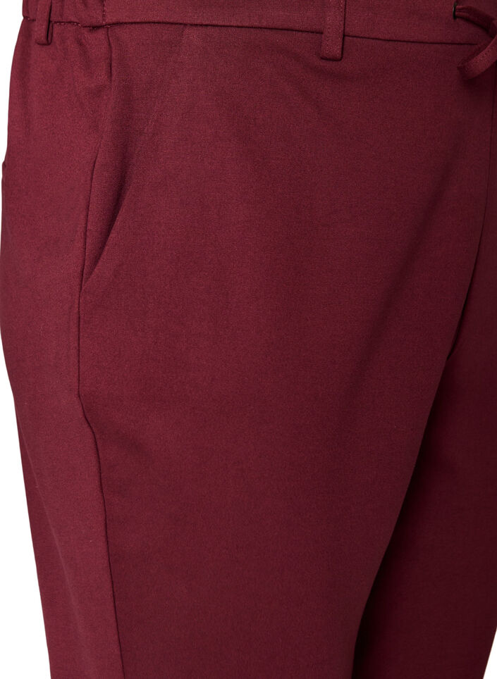 Kropatut Maddison-housut, Punainen, Packshot image number 2