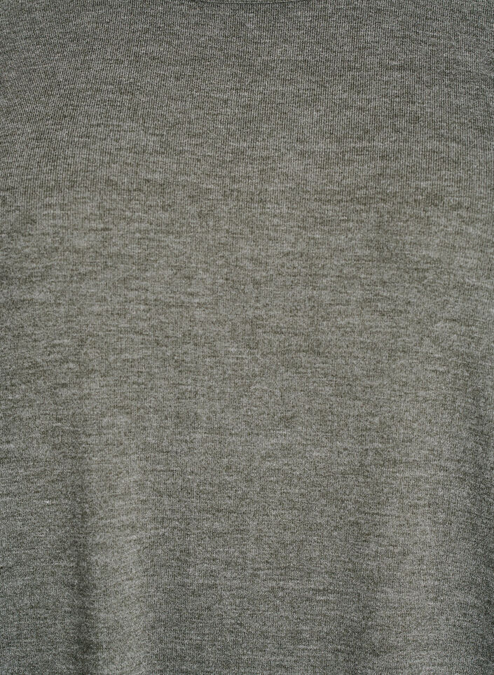Jersey -pusero 3/4-hihoilla, Vihre&auml;, Packshot image number 2