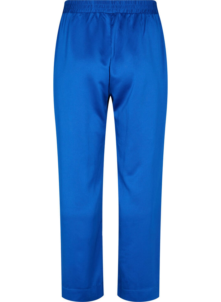 Väljät kevyesti kiiltävät housut leveillä lahkeilla , Surf the web, Packshot image number 1