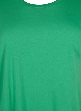 Lyhythihainen puuvillasekoitteinen T-paita, Kelly Green, Packshot image number 2