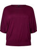 Jerseypusero kyyn&auml;rpituisilla pallohihoilla, Violetti, Packshot image number 0