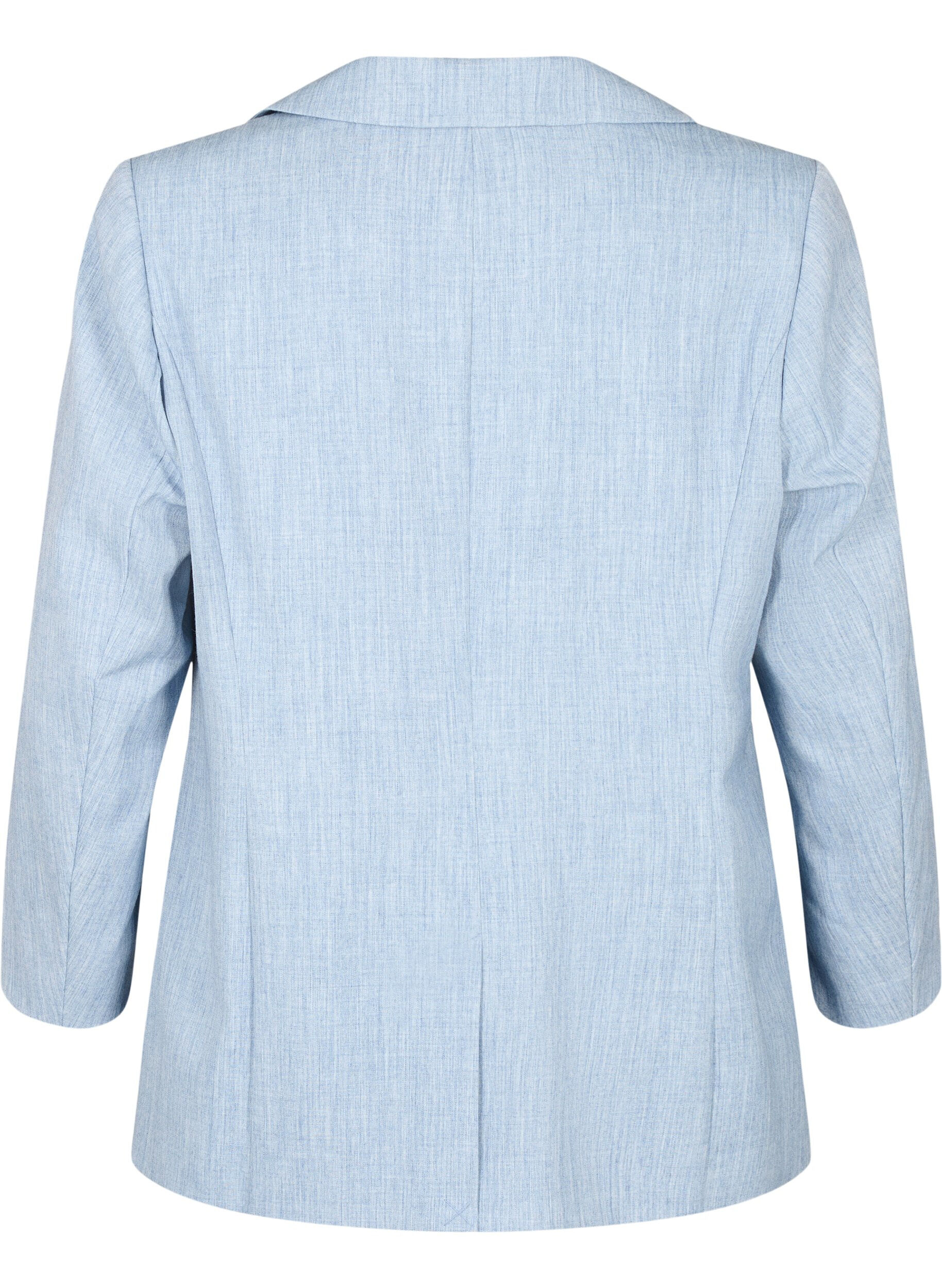 Zizzi Meleerattu bleiseri nappikiinnityksell&auml;, Infinity , Packshot image number 1