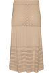 Neulehame silmukkakirjailulla, Beige, Packshot image number 1