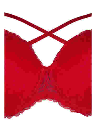 Topatut rintaliivit kaarituella ja nauhalla, Red Ass., Packshot image number 2