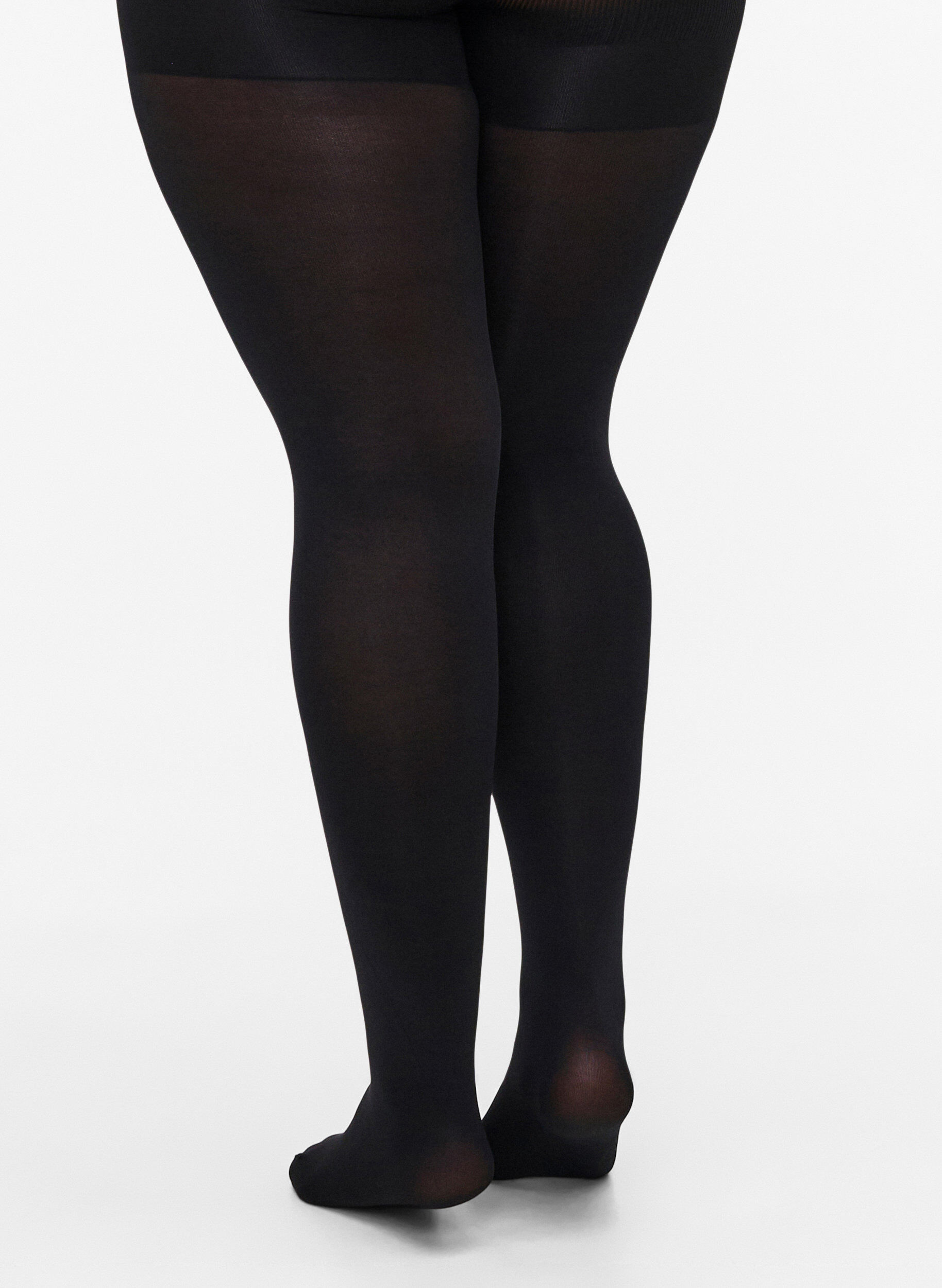 ZizziSukkahousut 100 denieri&auml; push up -efektill&auml;, Musta, Model image number 1