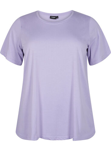 FLASH - T-paita pyöreällä pääntiellä, Lavender, Packshot image number 0