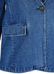 Farkkubleiseri, jossa on taskut, Blue Denim, Packshot image number 2